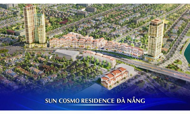 Sun Cosmo Residence tọa lạc tại vị trí vàng Tp. Đà Nẵng.
